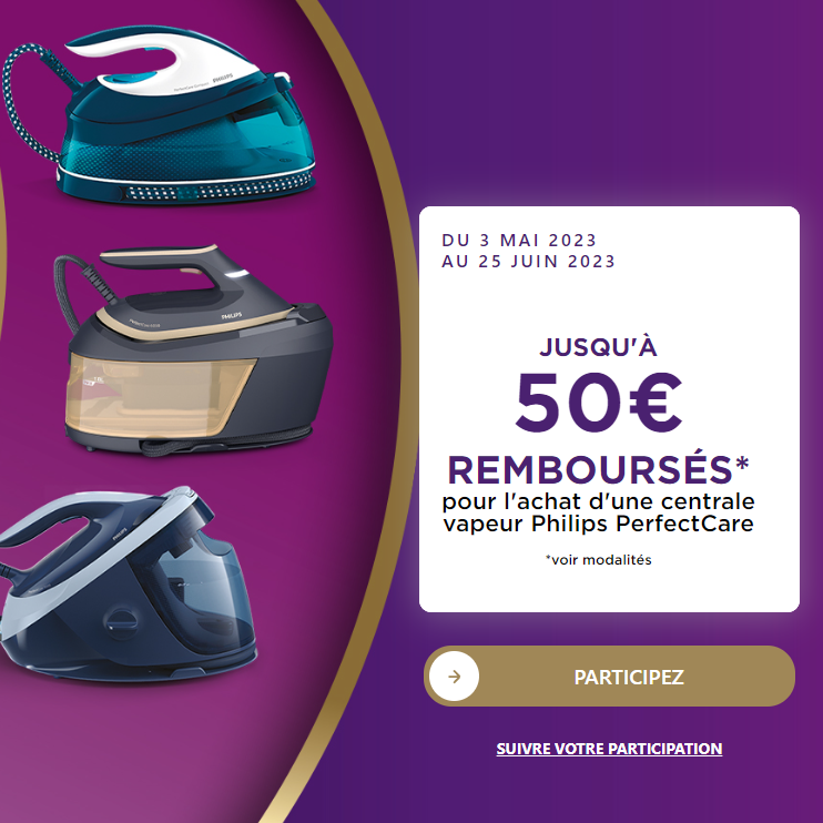 Philips - JUSQU'À 50€ REMBOURSÉS